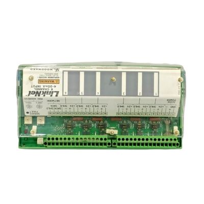 Woodward 9905-969 Analog Input Module with 24VDC Power, 0-10V or 4-20mA Signal Range, and Modbus RTU Communication